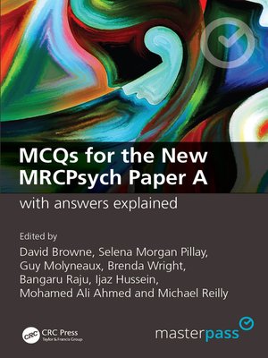 cover image of MCQs for the New MRCPsych Paper a with Answers Explained